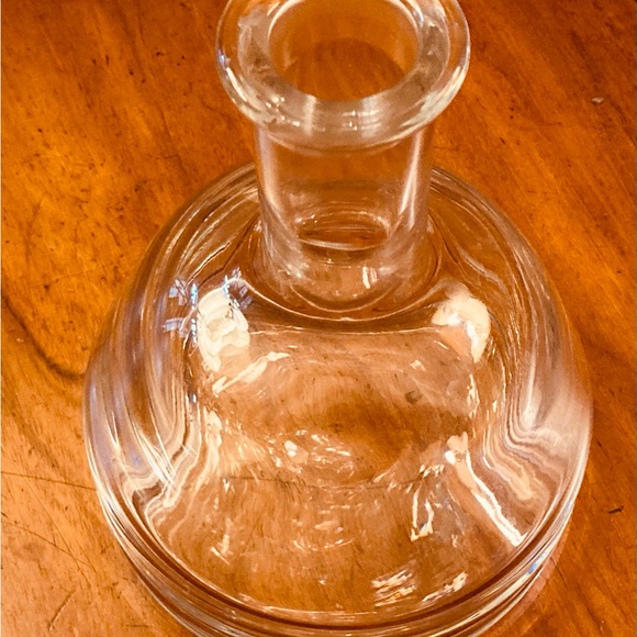 Classic Orrefors vintage crystal carafe great for wines at table or bar setup